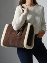 Shoppingtas Alpin Etrier Bruin alpin EALP140M-vue-porte